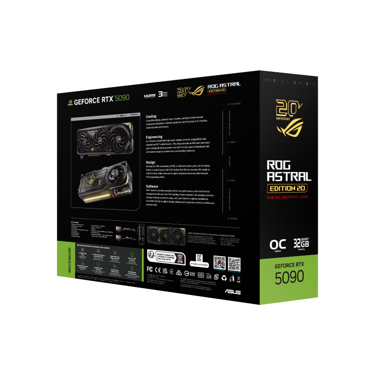 ASUS ROG Astral GeForce RTX 5090 Edition 20 32GB GDDR7 Graphics Card - image 11