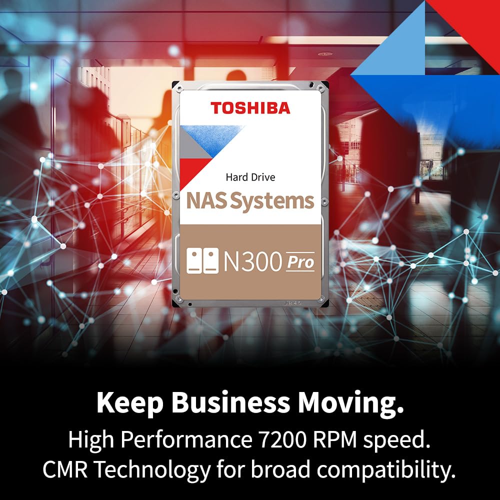 Toshiba N300 Pro 16TB NAS 3.5inch Internal SATA Hard Disk - image 4