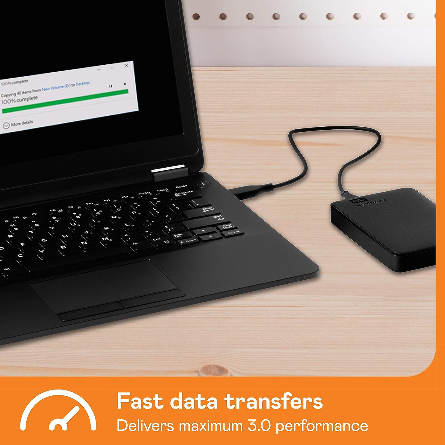 Western Digital Elements Portable 2TB External HDD - image 5