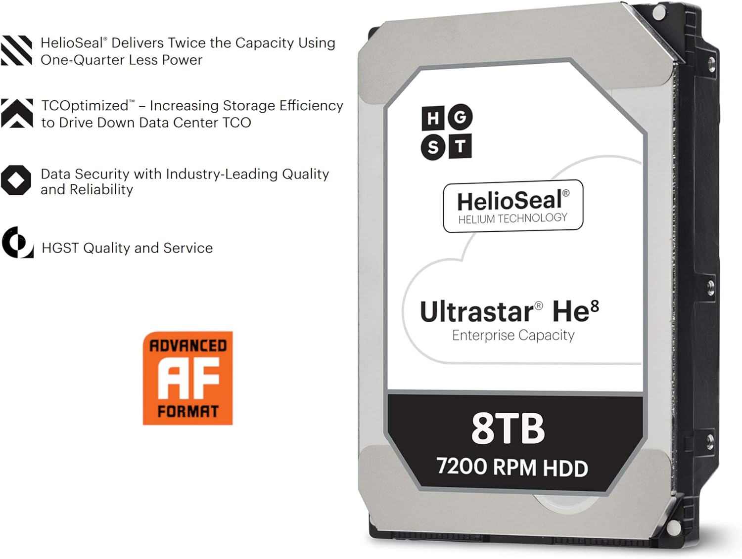 Western Digital Ultrastar He8 8TB Internal Hard Drive - image 2