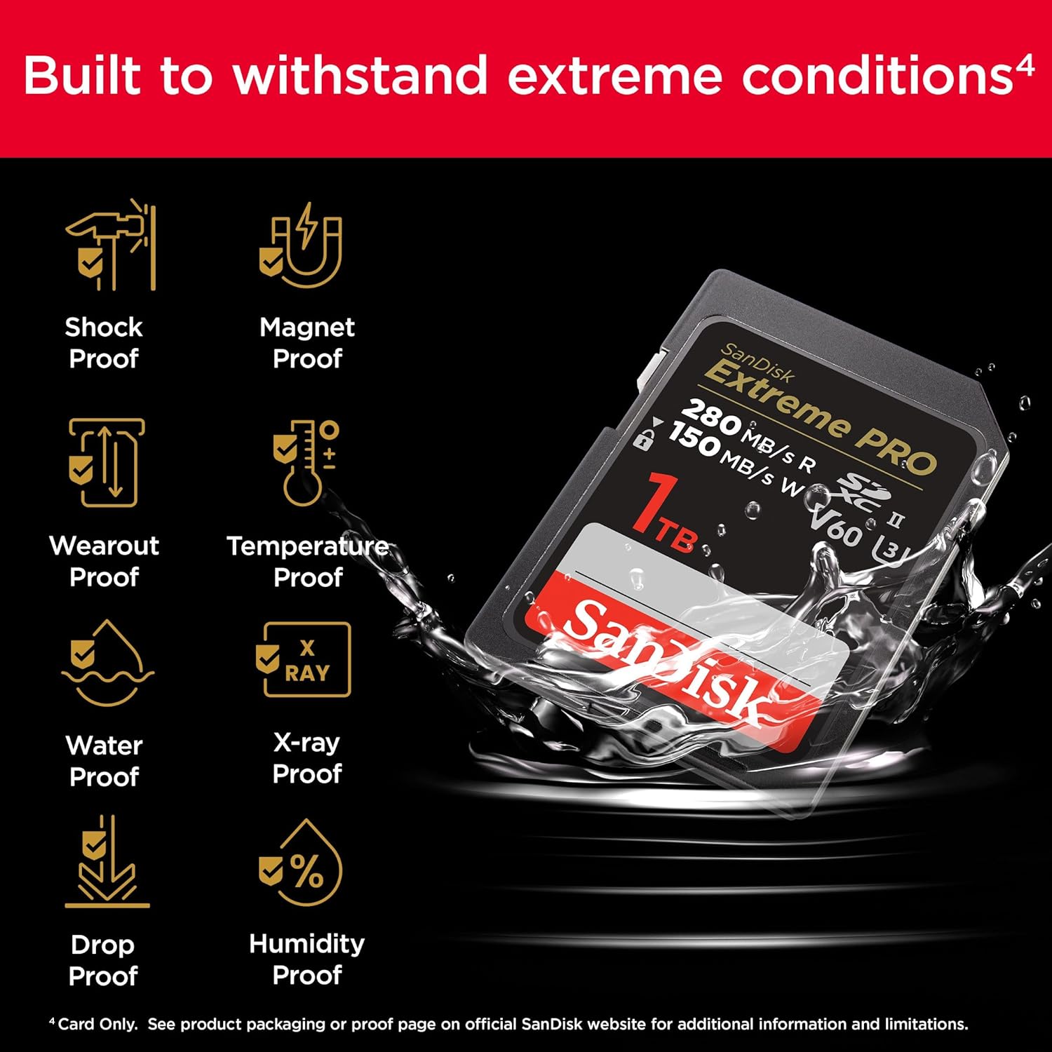 SanDisk Extreme PRO SDXC UHS-II 1TB Memory Card - image 5