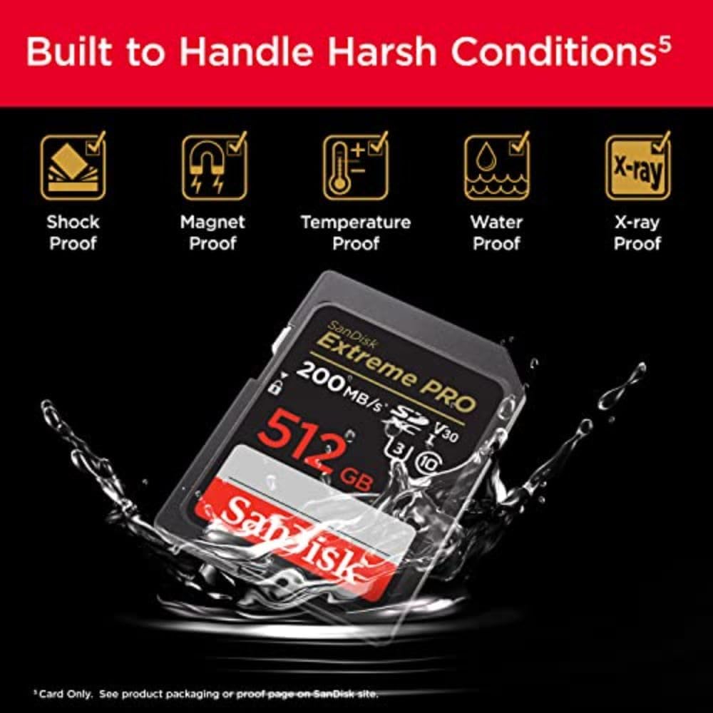 SanDisk Extreme PRO UHS-I 512GB Memory Card - image 5
