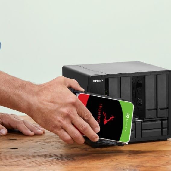 Seagate IronWolf 10TB ST10000VN000 Internal NAS Hard Drive 3.5 Inch - image 2