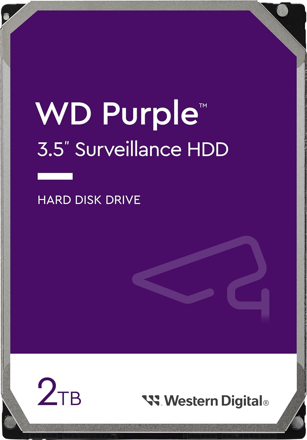 Western Digital Purple Surveillance 2TB 5400 RPM 3.5 Inch HDD