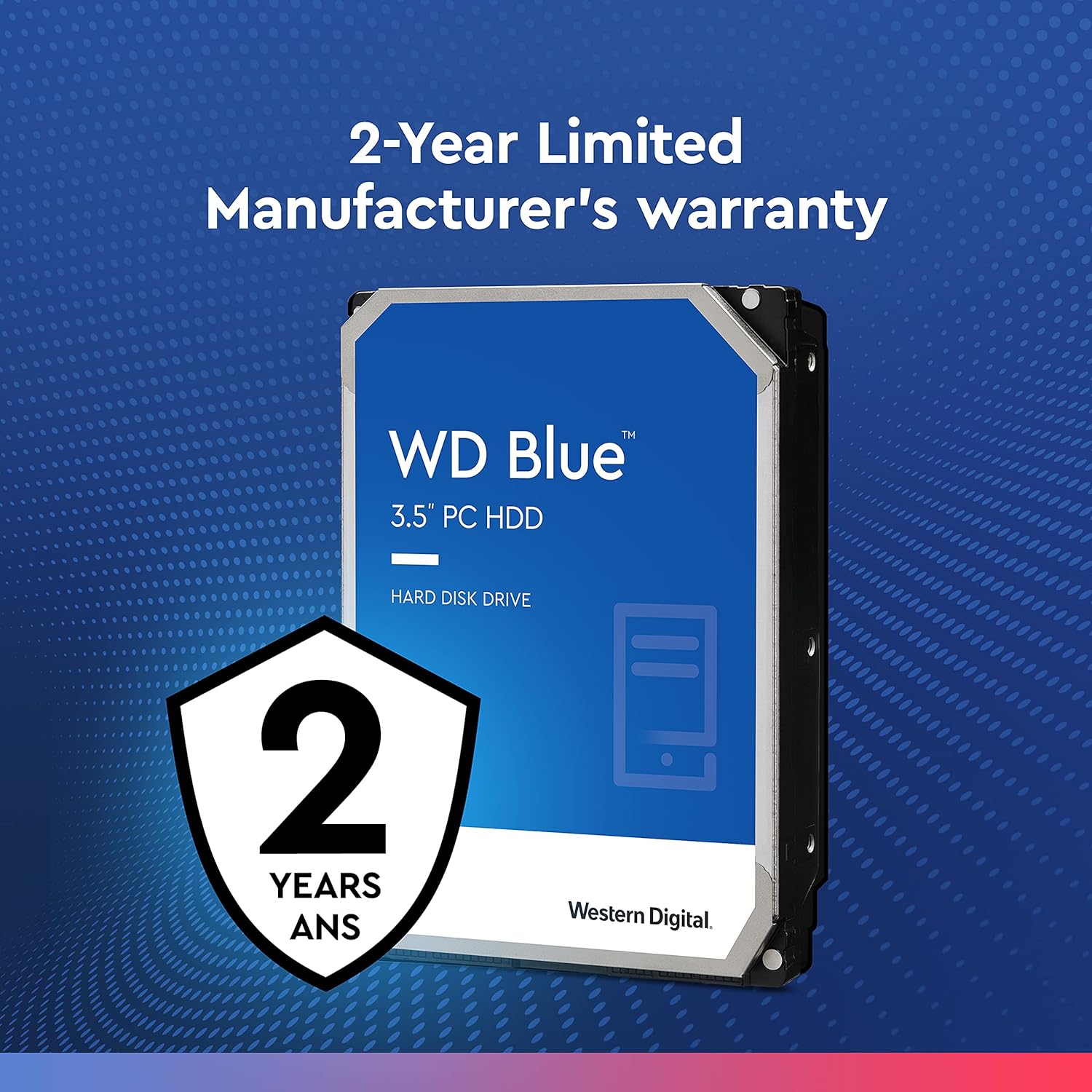 Western Digital Blue 2TB 7200 RPM 3.5 inch Desktop HDD - image 6