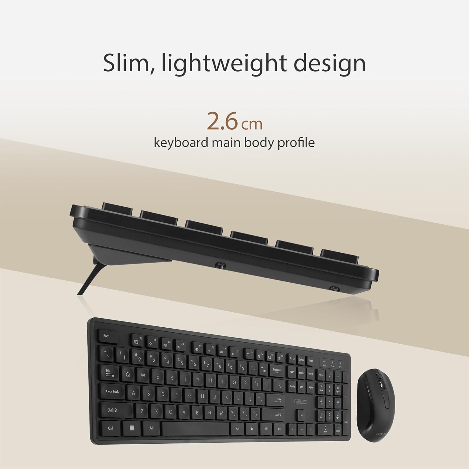 ASUS CW101 Keyboard and Mouse Combo - image 3