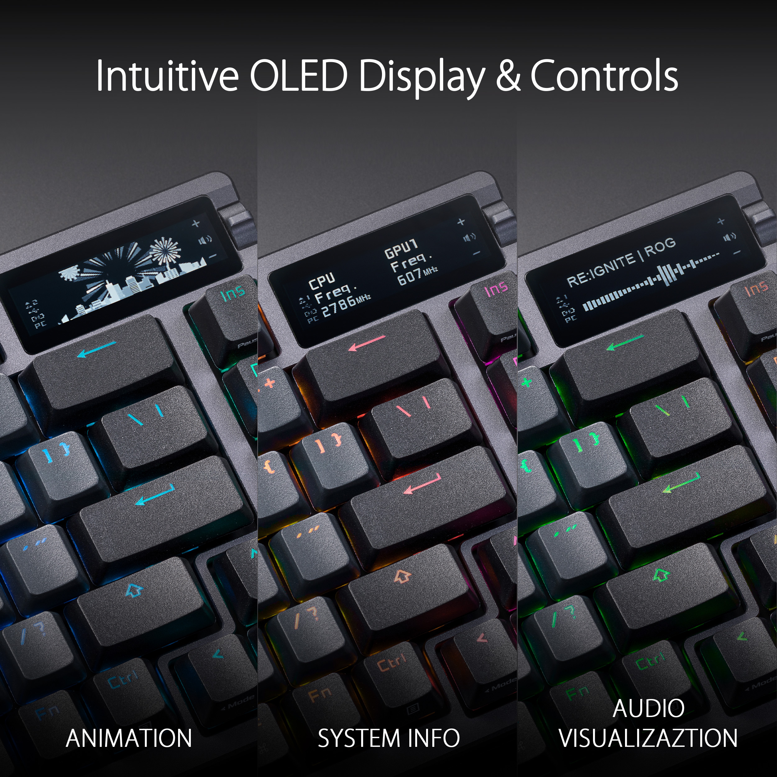 ASUS ROG Azoth Black Wireless NX RED Mechanical Gaming Keyboard - image 2