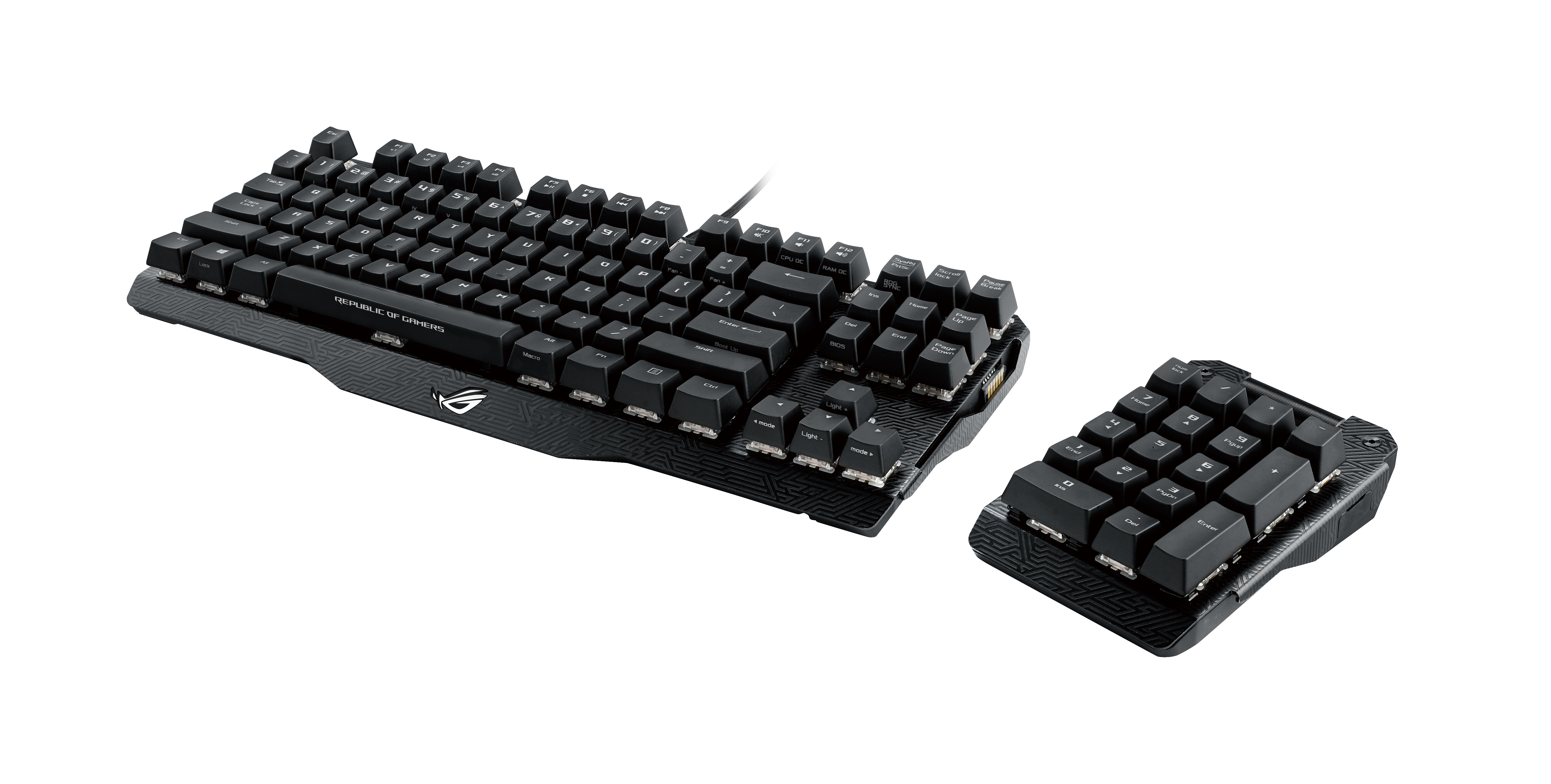 ASUS ROG Claymore Cherry MX RGB RED Mechanical Keyboard - image 5