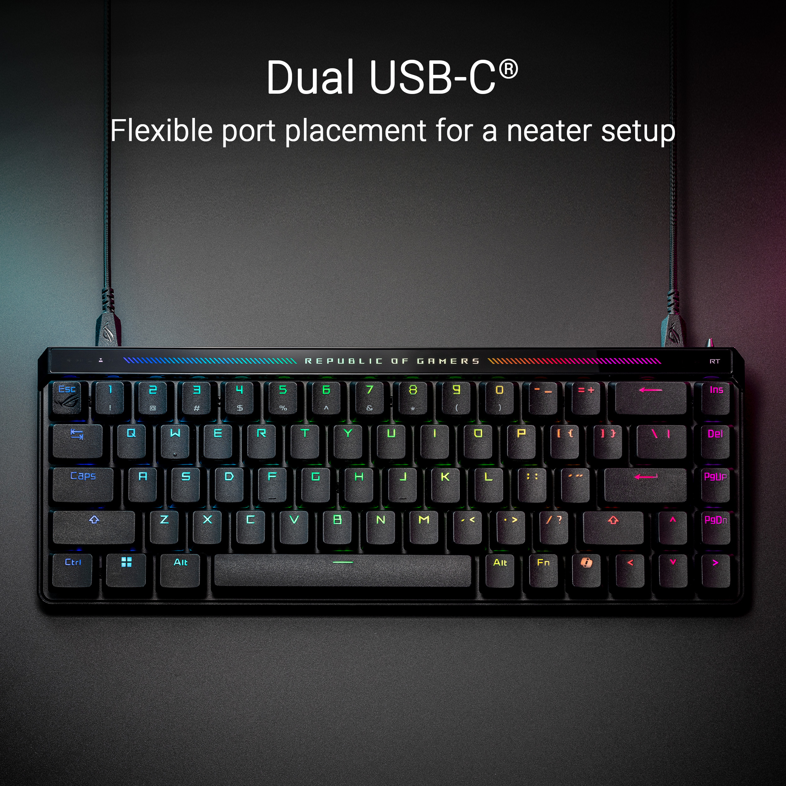 ASUS ROG Falchion Ace HFX 65% Analog Gaming Keyboard - image 7