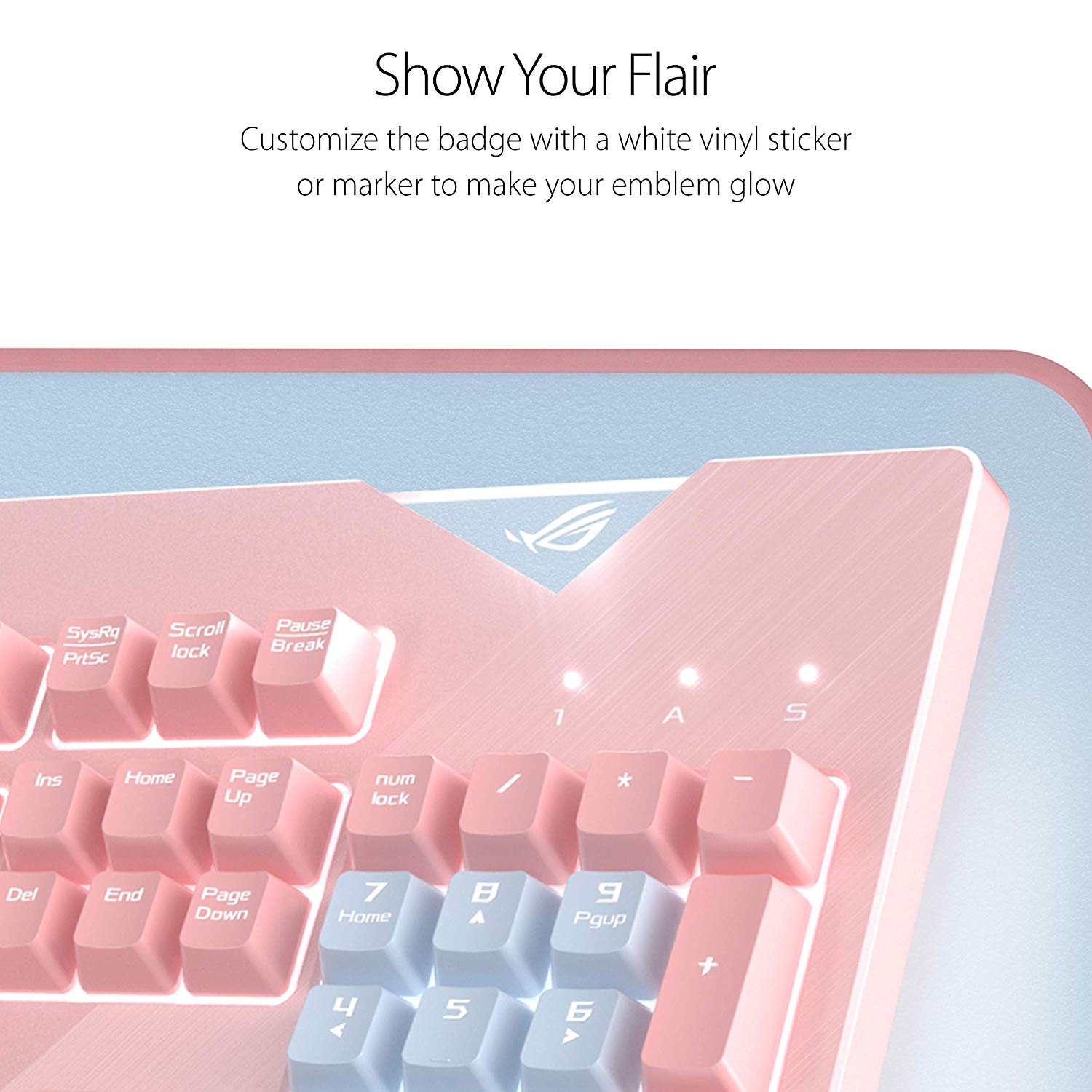 ASUS ROG Strix Flare PNK LTD Cherry MX RGB RED Keyboard - image 4