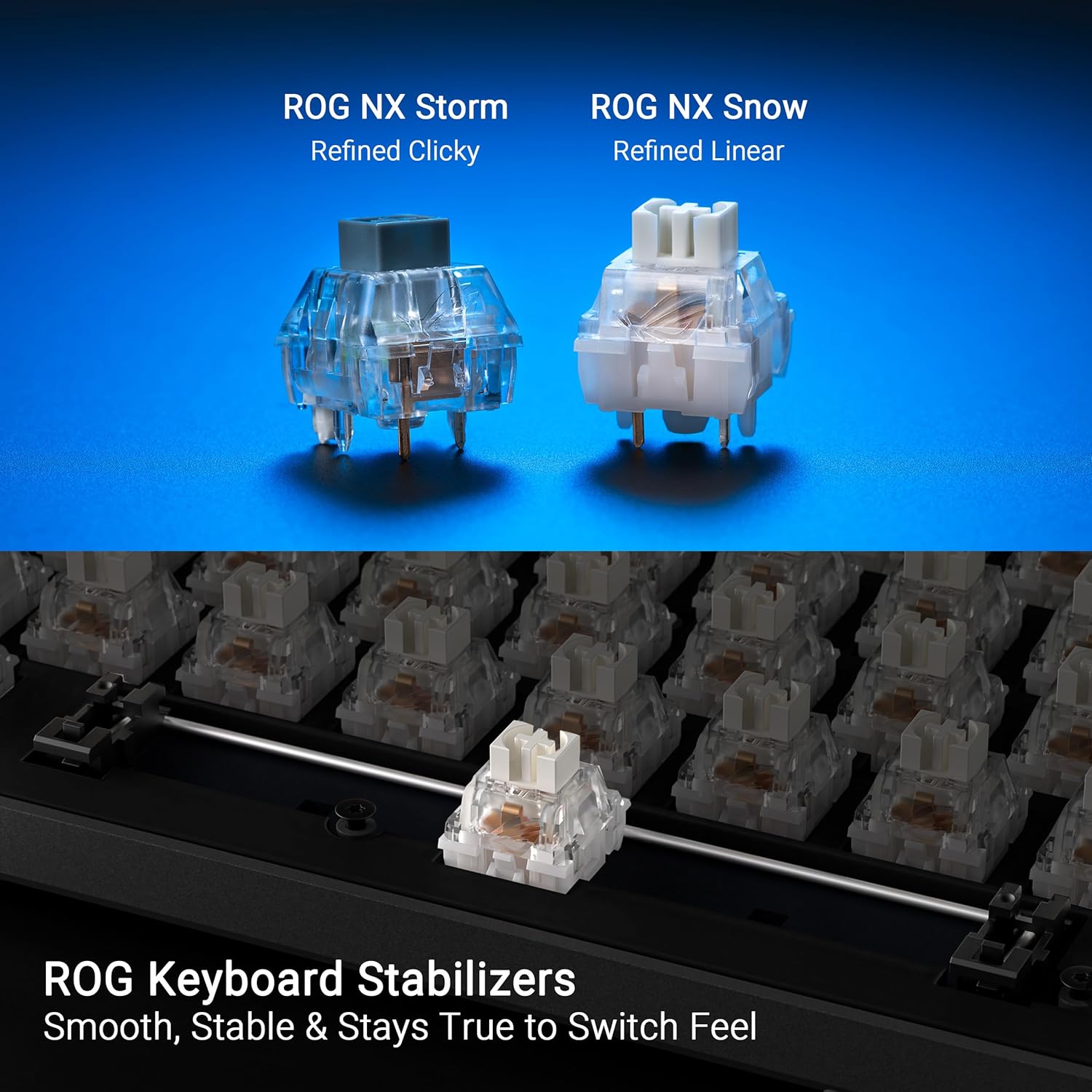 ASUS ROG Strix Scope II 96 Wireless NX Snow White Gaming Keyboard - image 5