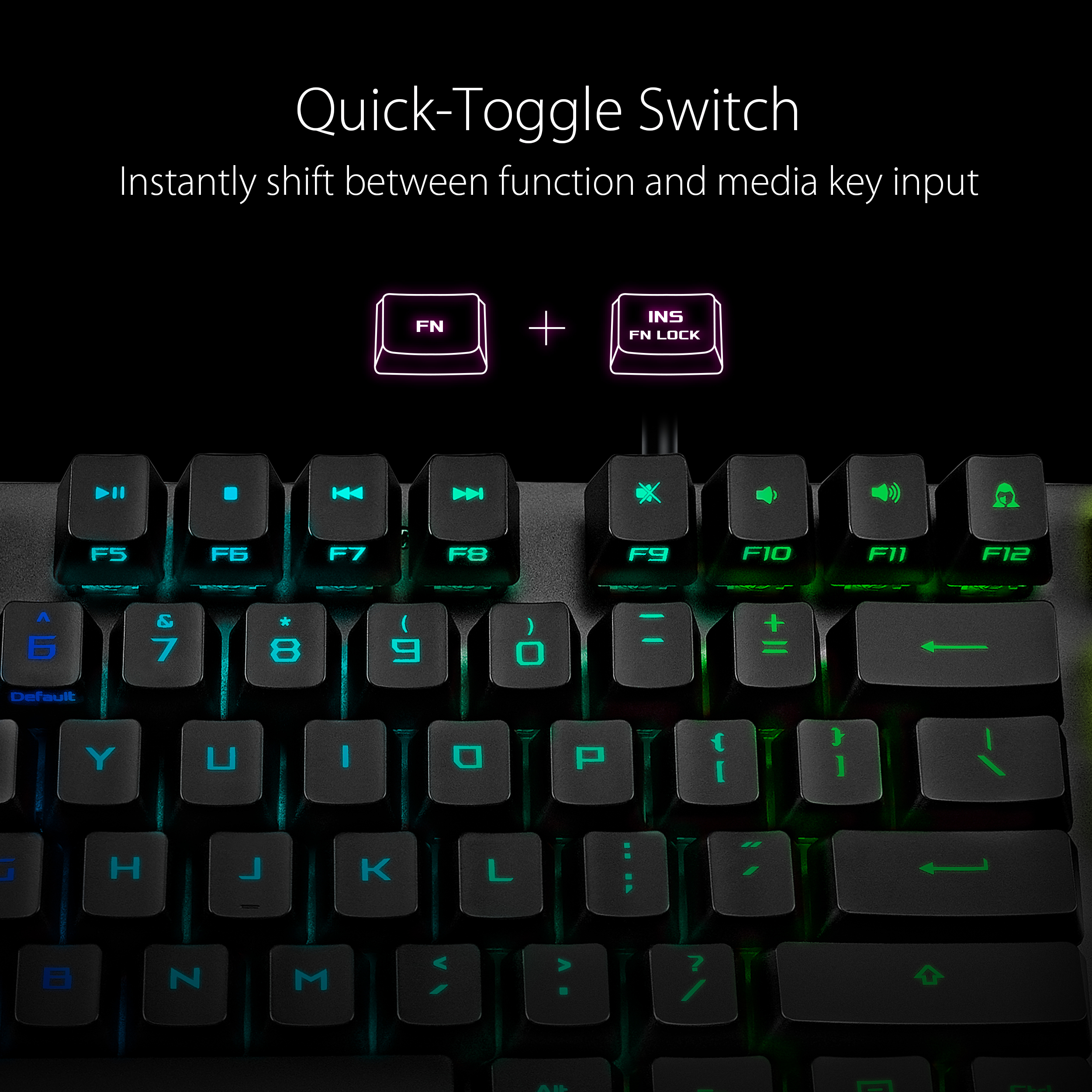 ASUS ROG Strix Scope RX RED Optical Mechanical Keyboard - image 7