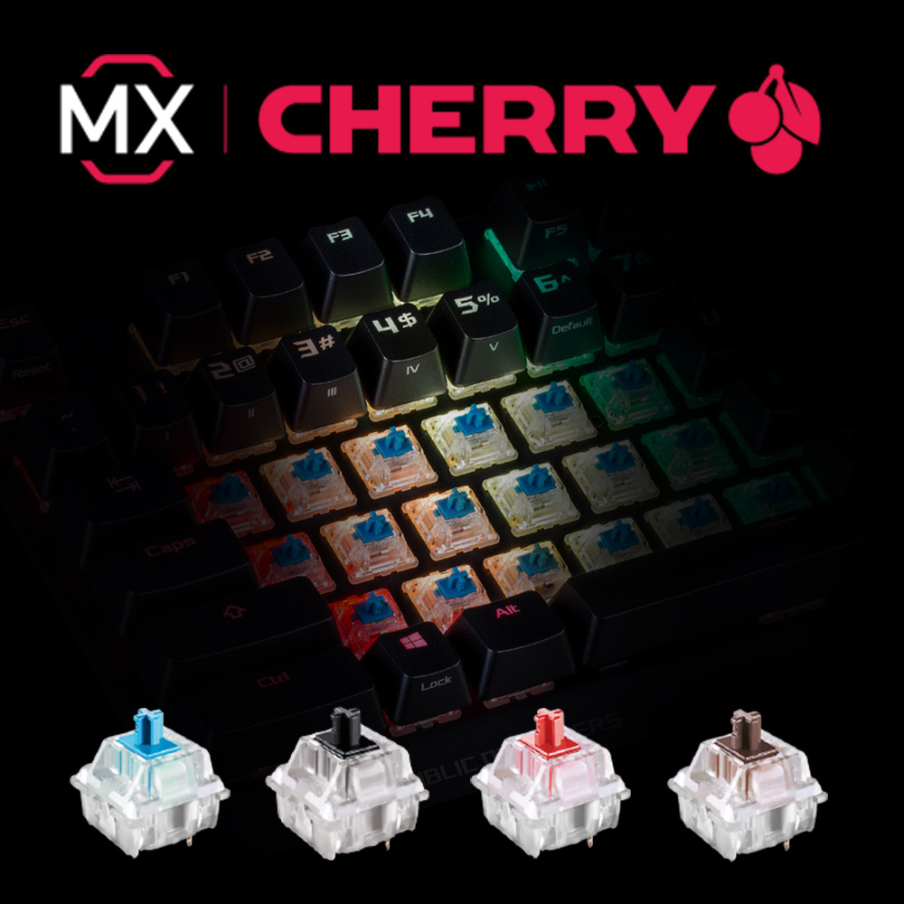 ASUS ROG Strix Scope TKL Deluxe Cherry MX RED keyboard - image 5