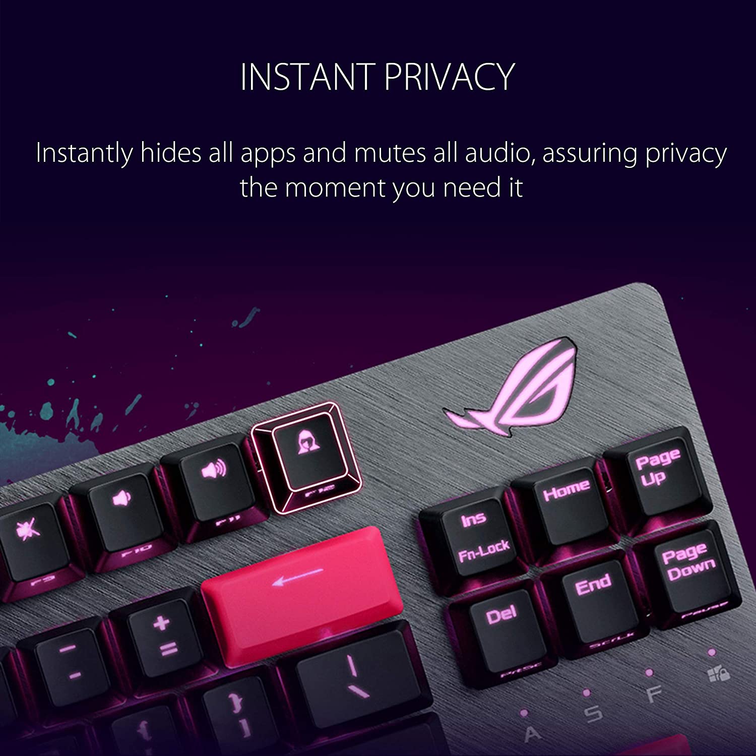 ASUS Scope TKL E-Punk Mechanical Keyboard Red - image 2