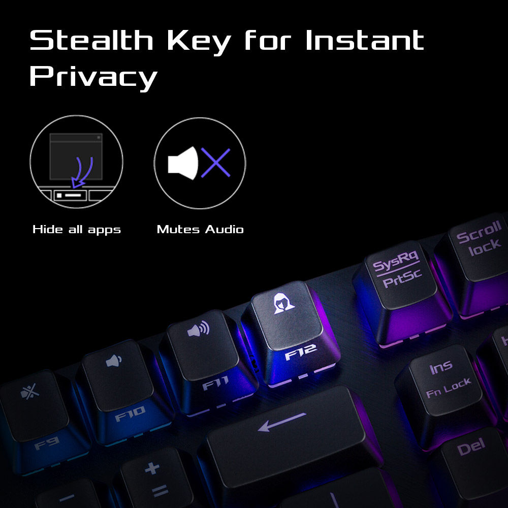 ASUS ROG Strix Scope Cherry MX RGB RED Keyboard - image 2