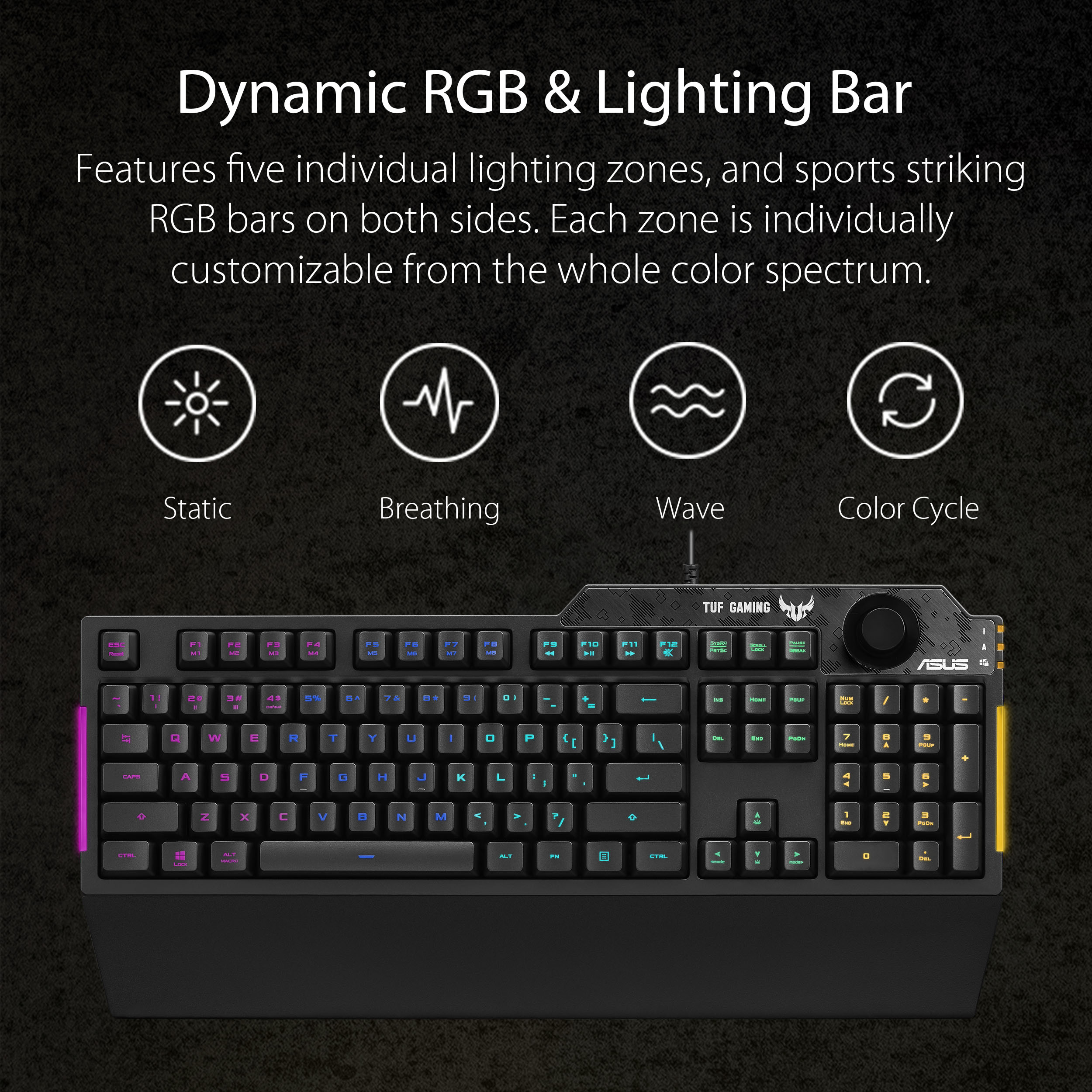 ASUS TUF Gaming K1 RGB keyboard - image 3