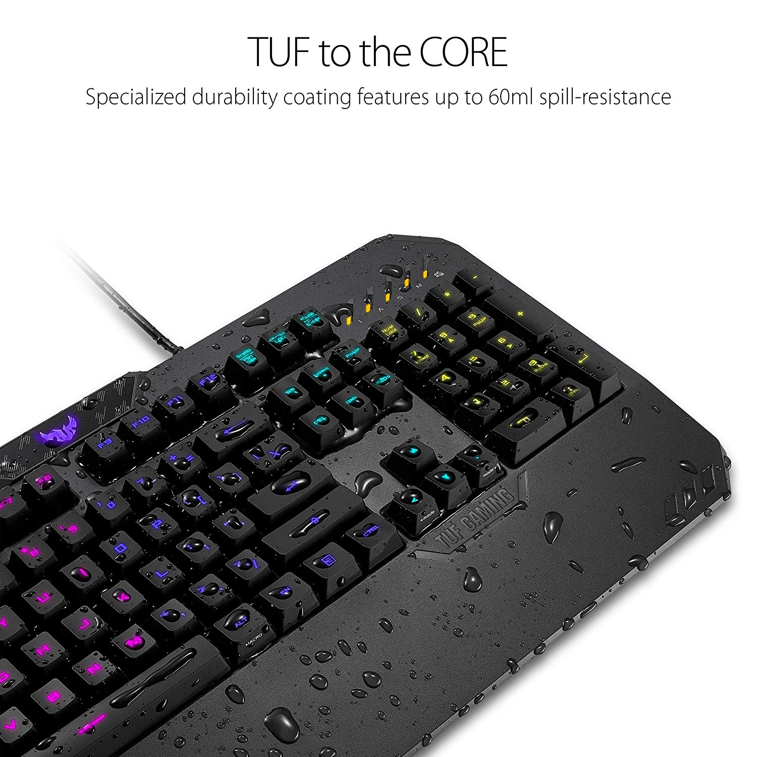 ASUS TUF Gaming K5 RGB Mech-Brane Keyboard - image 5