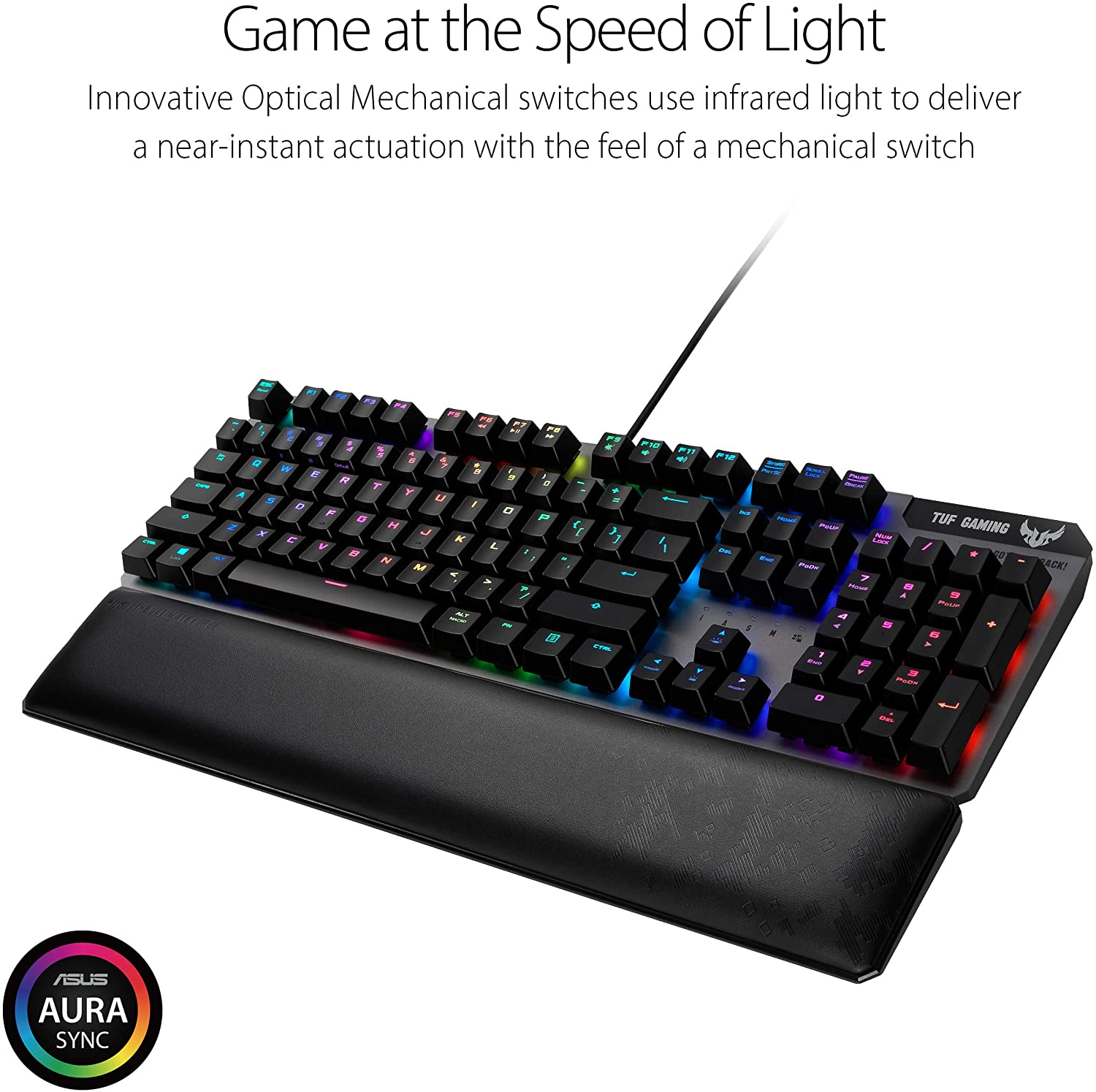 ASUS TUF Gaming K7 Tactile Optical-Mech Keyboard - image 2