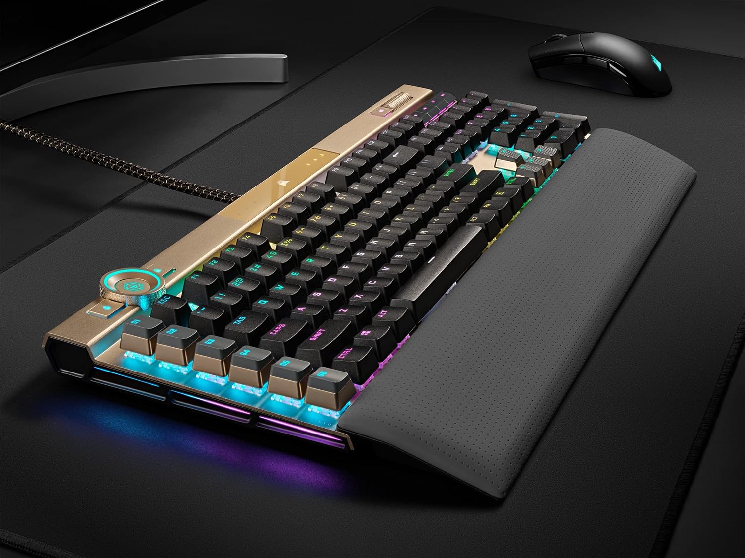 Corsair K100 RGB Optical-Mechanical Gaming Keyboard Black - image 2