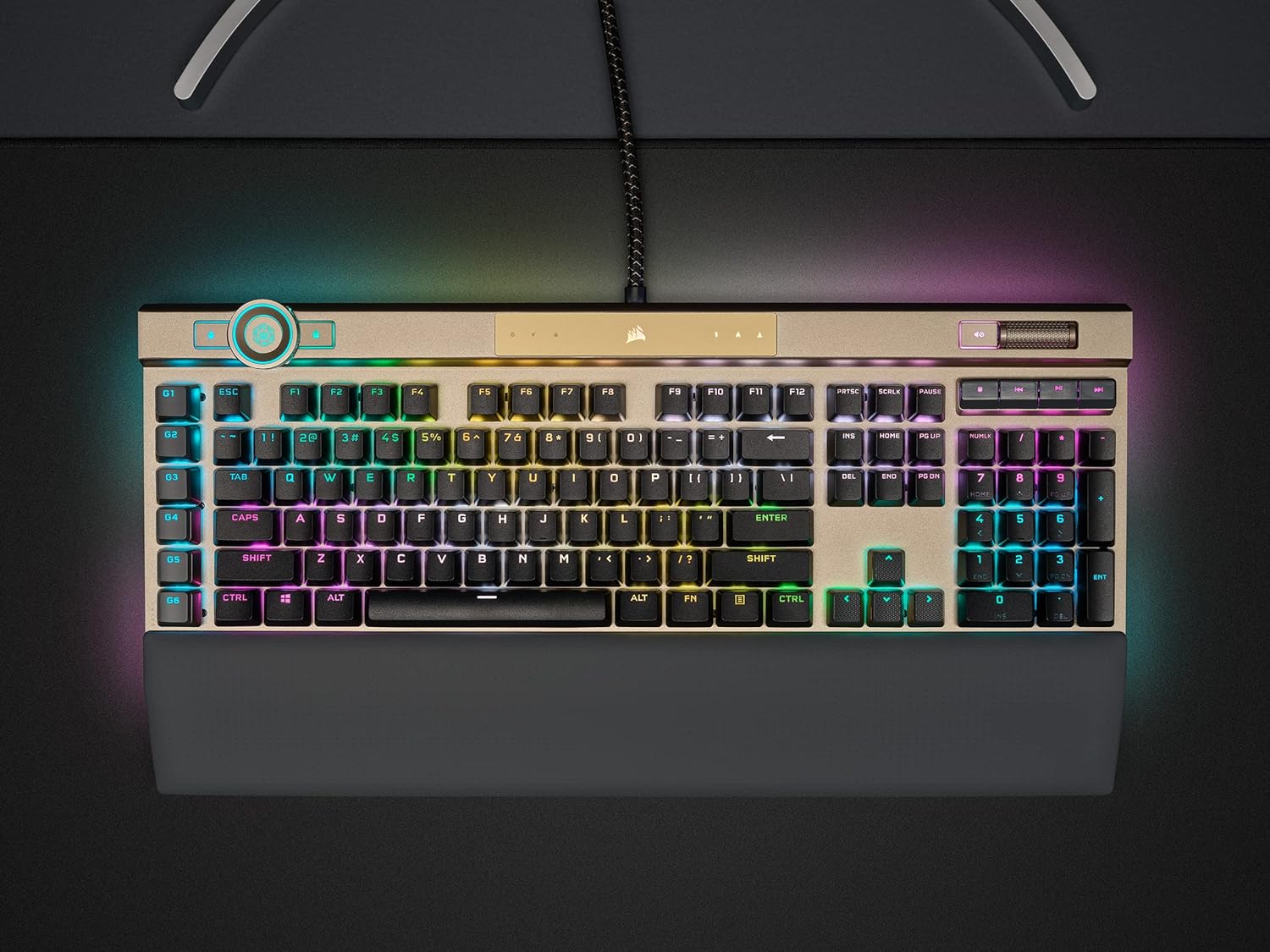Corsair K100 RGB Optical-Mechanical Gaming Keyboard Black - image 7