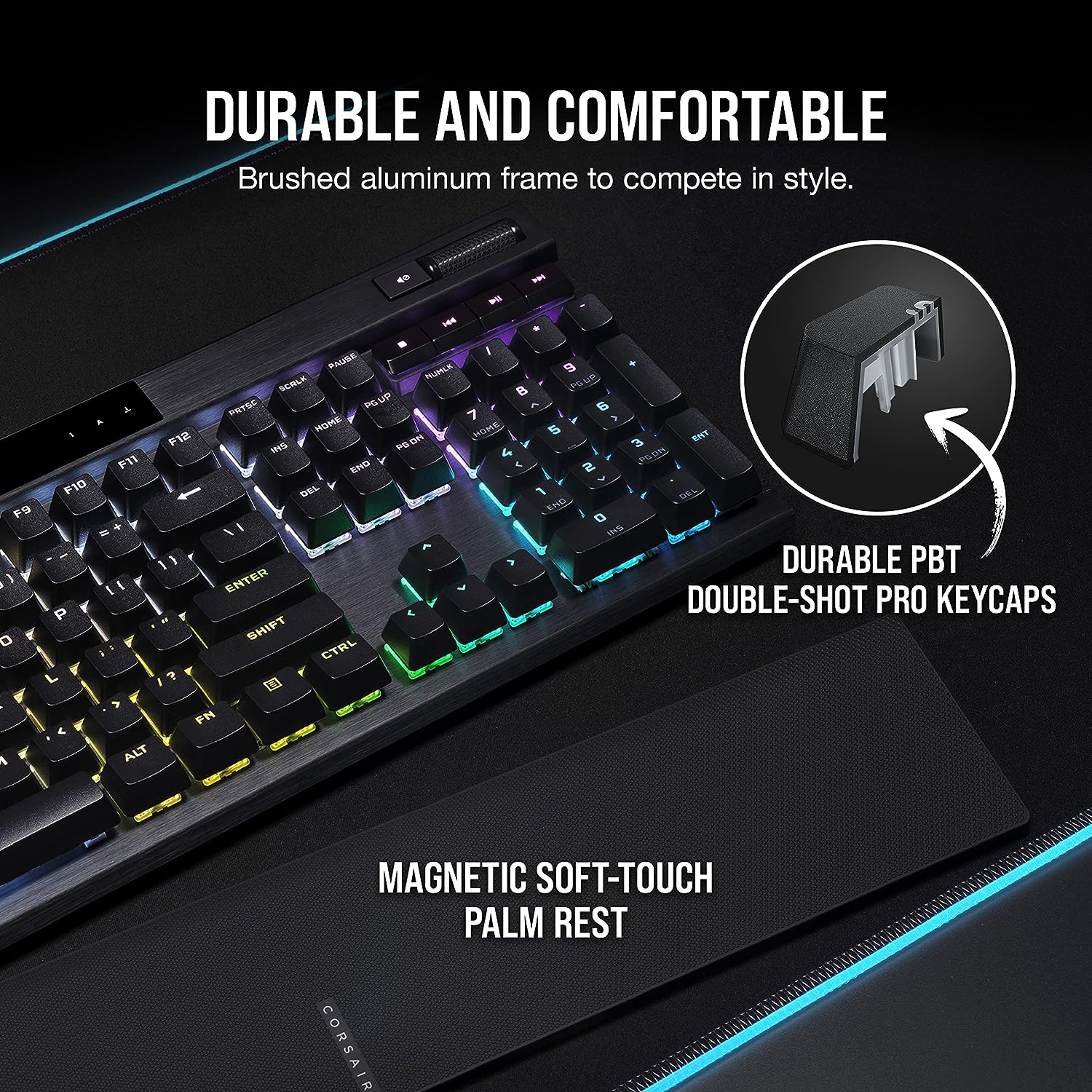 Corsair K70 RGB PRO Black Mechanical Gaming Keyboard - image 3