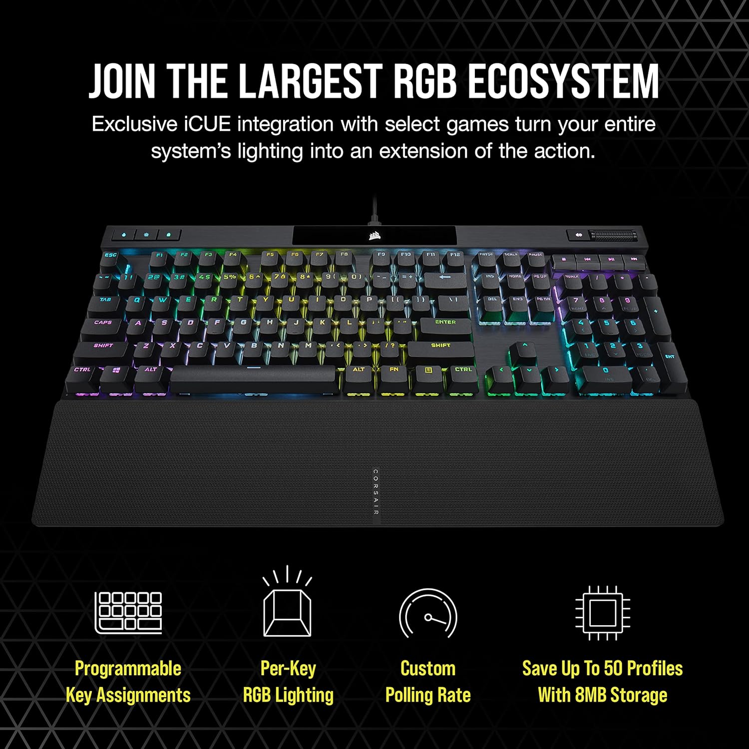 Corsair K70 RGB PRO Black Mechanical Gaming Keyboard - image 6