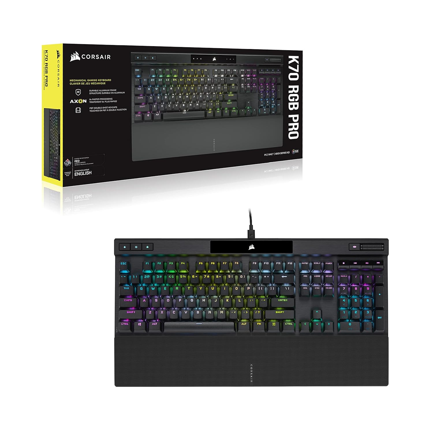 Corsair K70 RGB PRO Black Mechanical Gaming Keyboard - image 8