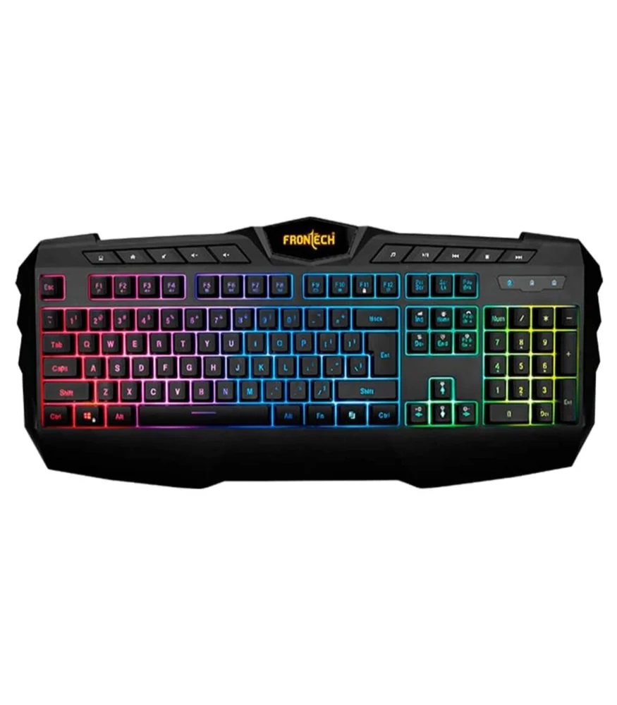 Frontech FT KB-0008 Wired USB Gaming Keyboard  (Black) - image 2