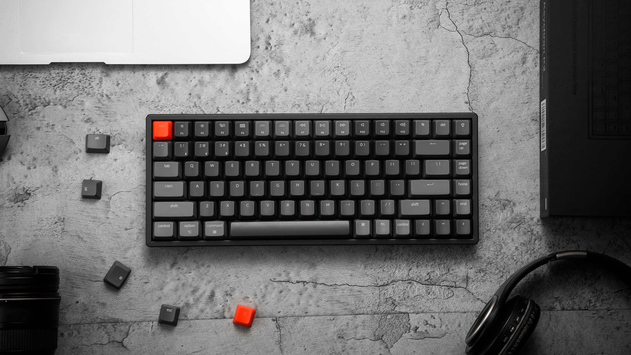Keychron K2 Wireless White Backlight Brown Switch Keyboard - image 2