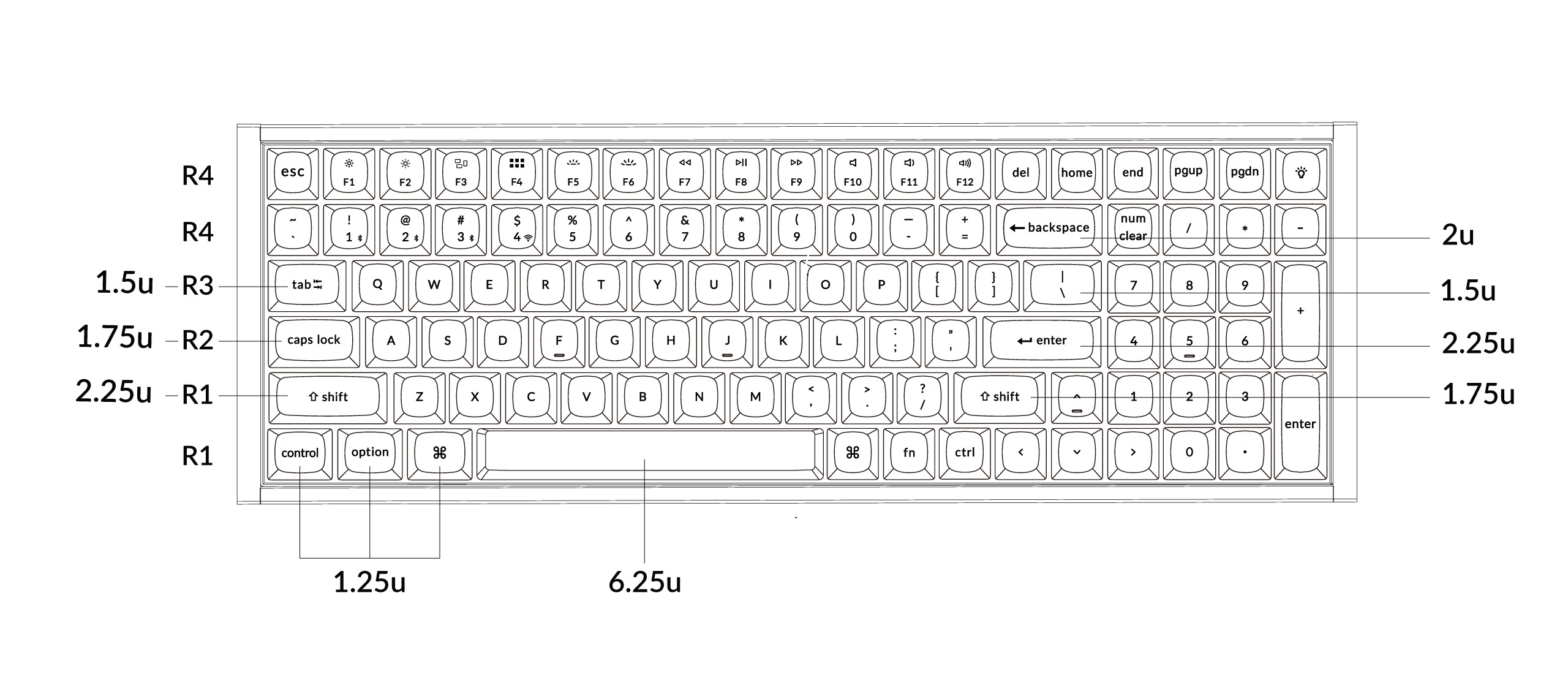 Keychron K4 HE Wireless Magnetic RGB Keyboard Black - image 6