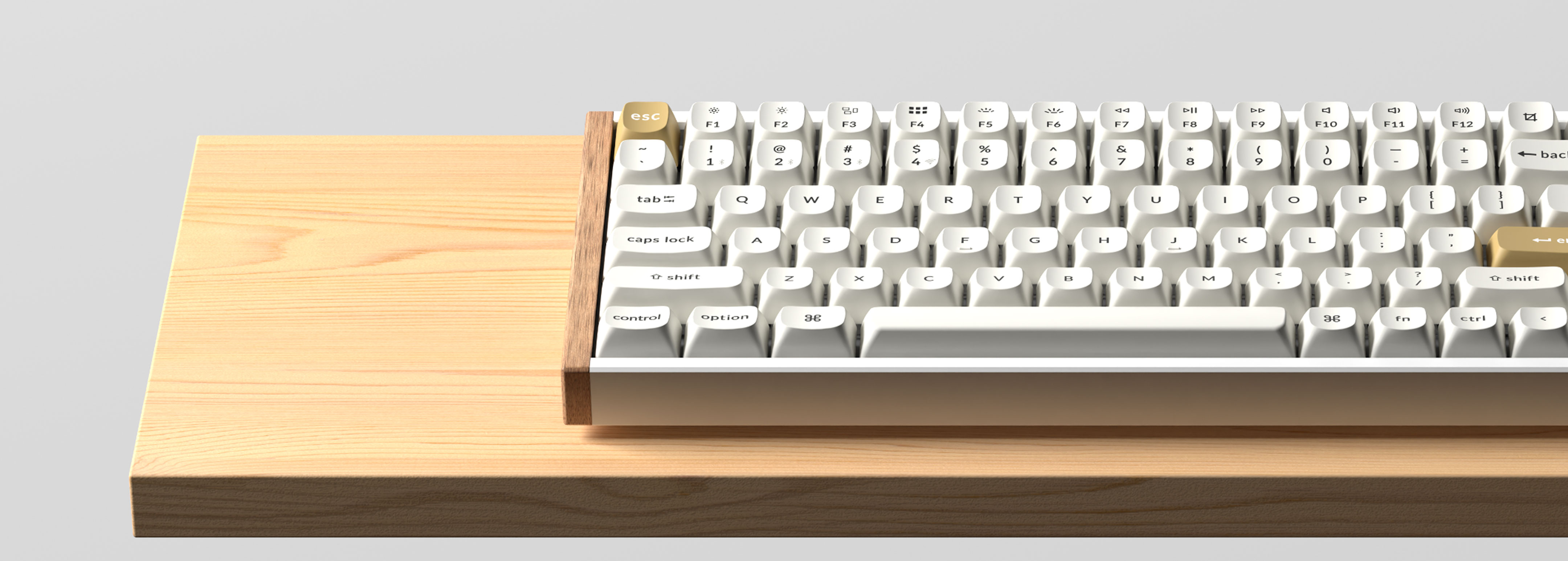 Keychron K4 HE Wireless Magnetic RGB Keyboard White - image 2