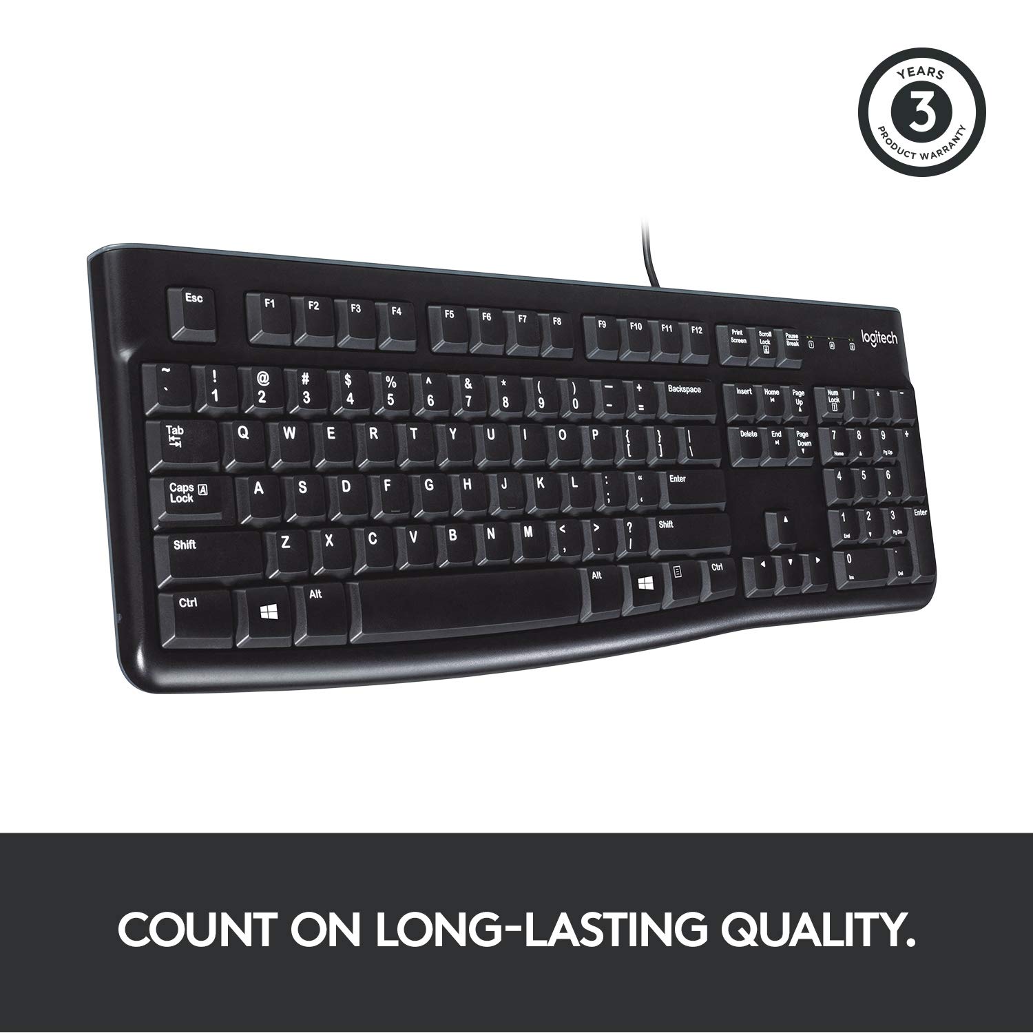 Logitech K120 USB Keyboard - image 3