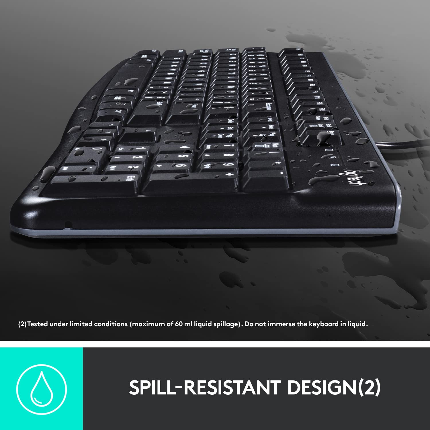 Logitech MK120 Wired USB Keyboard And Mouse Combo - image 5