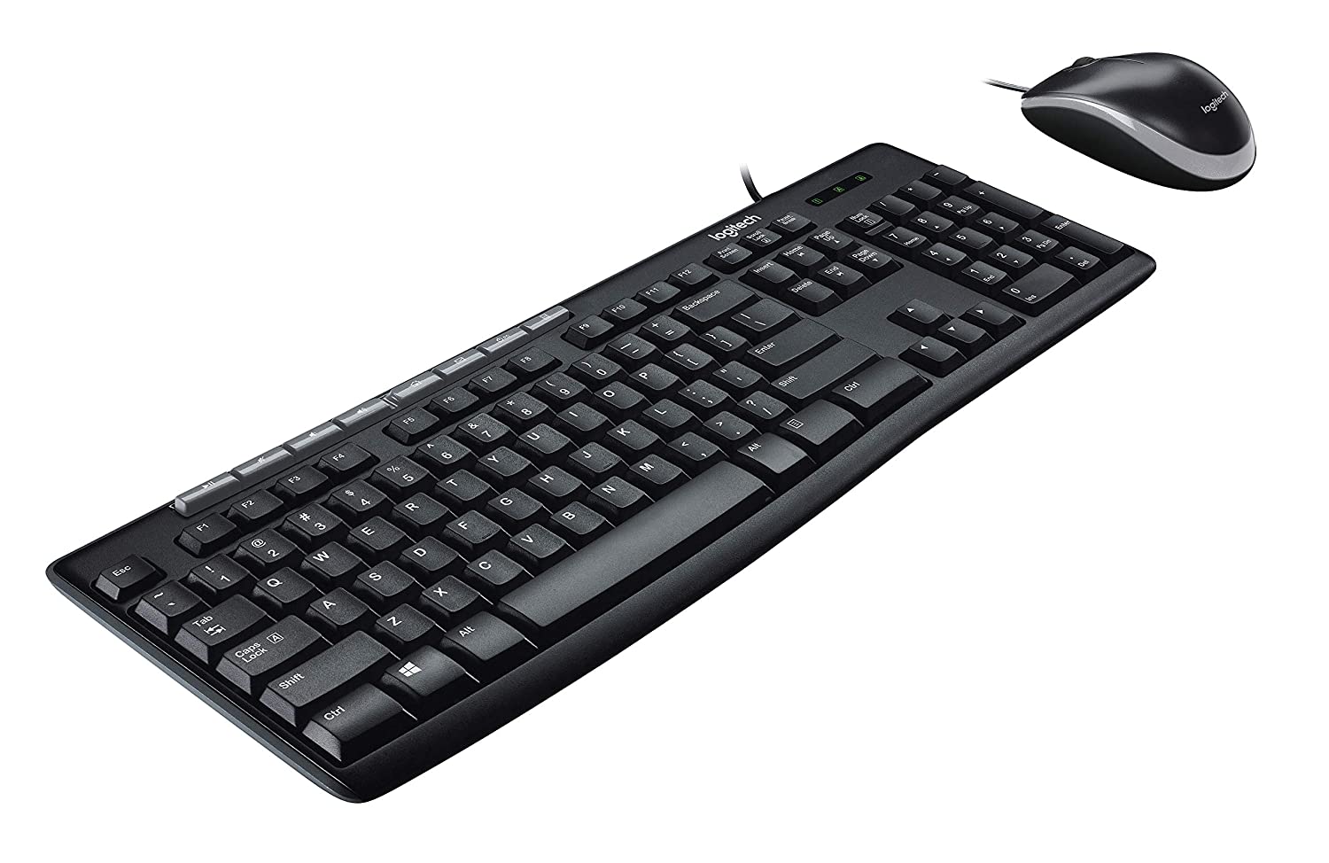 Logitech MK200 Multimedia Wired Keyboard Mouse Combo - image 2