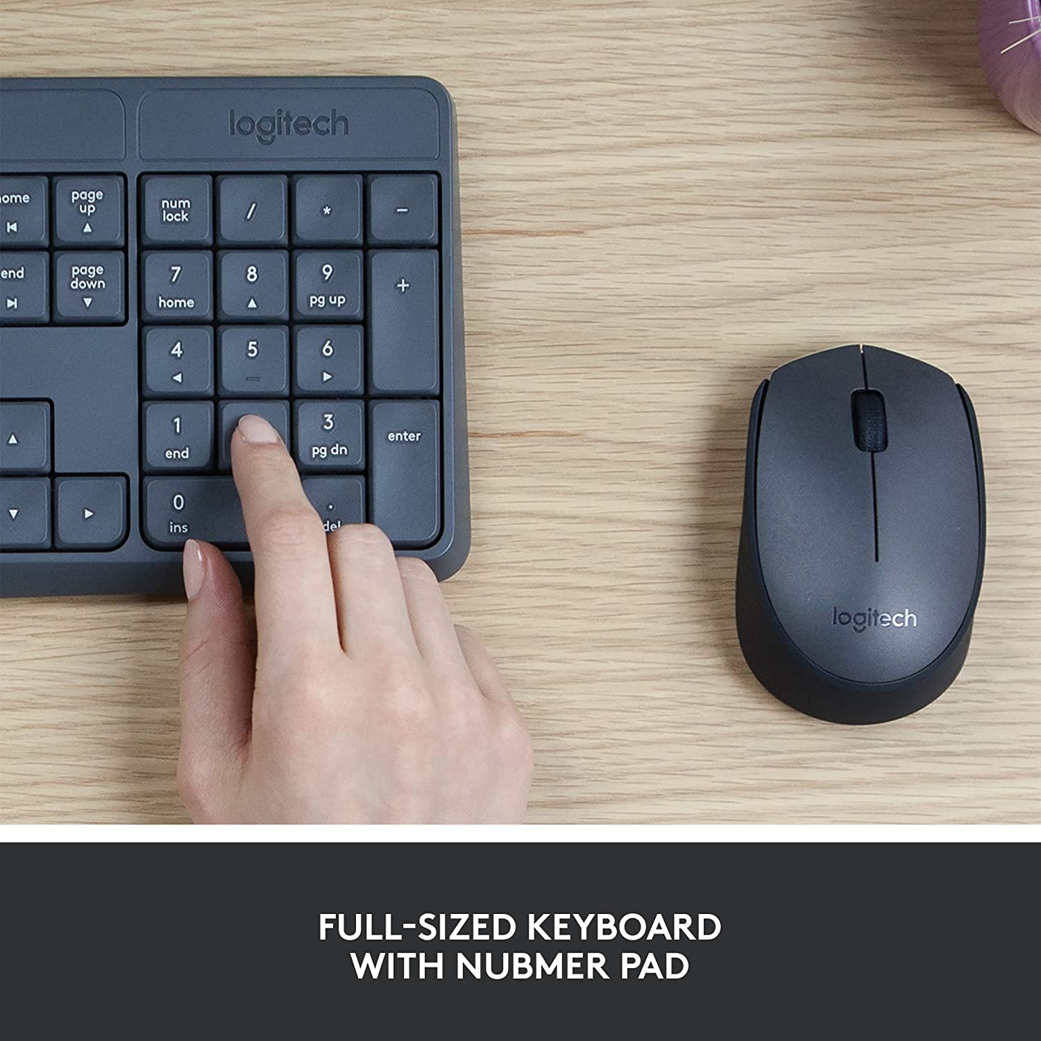 Logitech MK235 Durable Wireless Keyboard and Mouse Combo - image 5