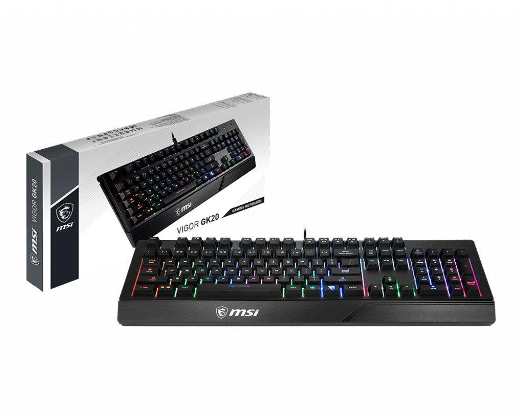 MSI VIGOR GK20 US Gaming Keyboard With Membrane Switches - image 5