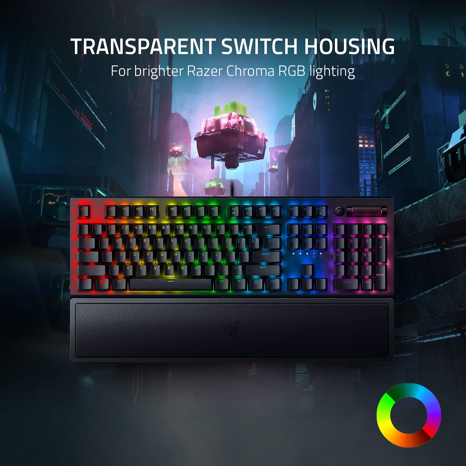Razer BlackWidow V3 Mechanical Gaming Keyboard Green - image 3