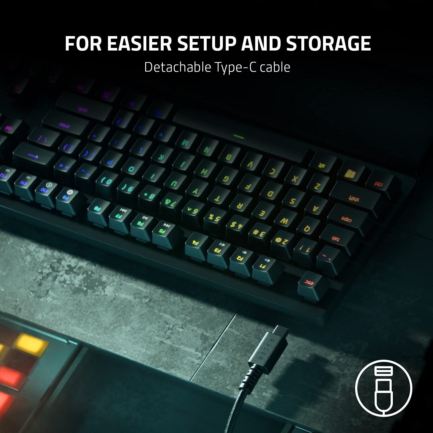 Razer Huntsman V2 Tenkeyless Mechanical Gaming Keyboard Red - image 6
