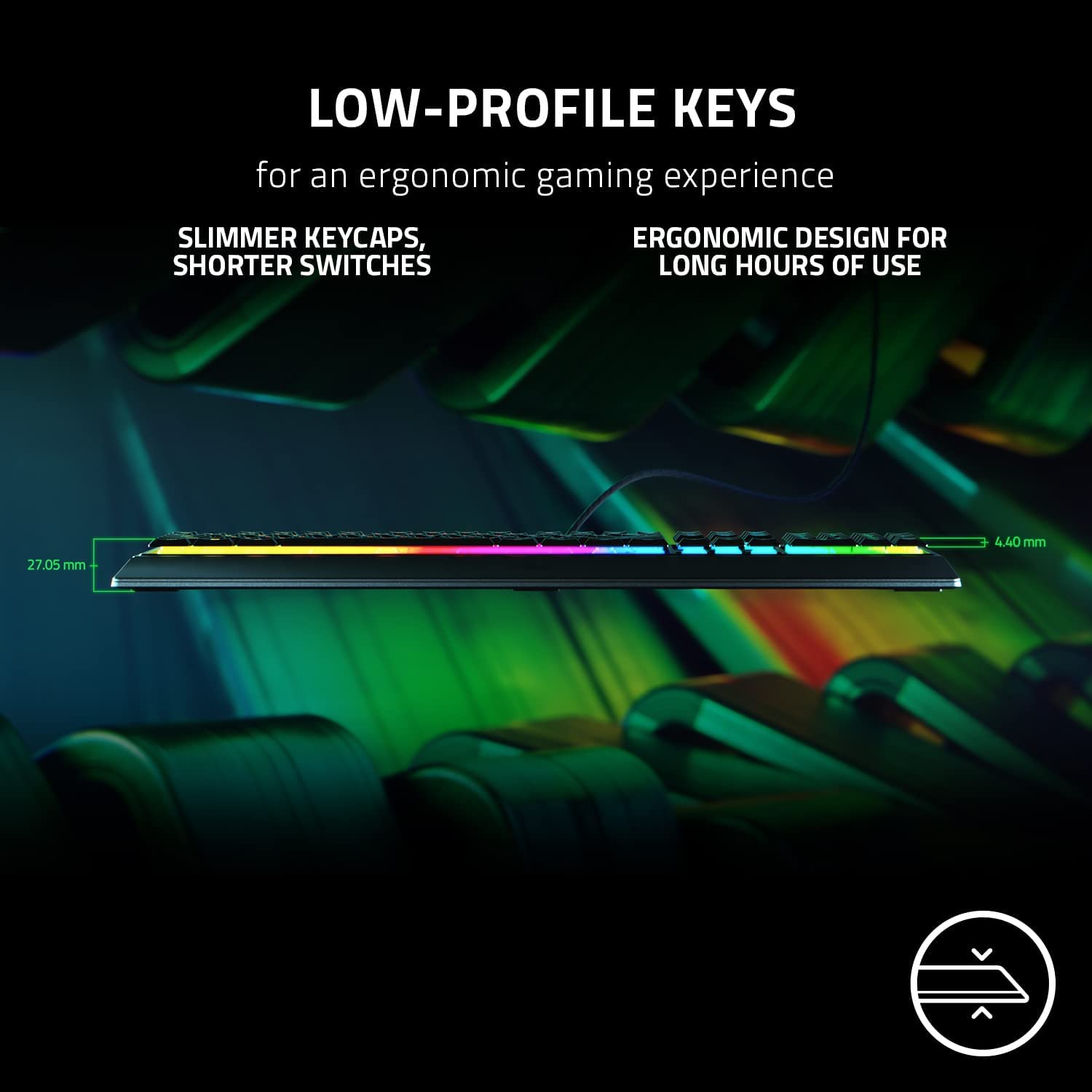 Razer Ornata V3 Gaming Keyboard - image 5