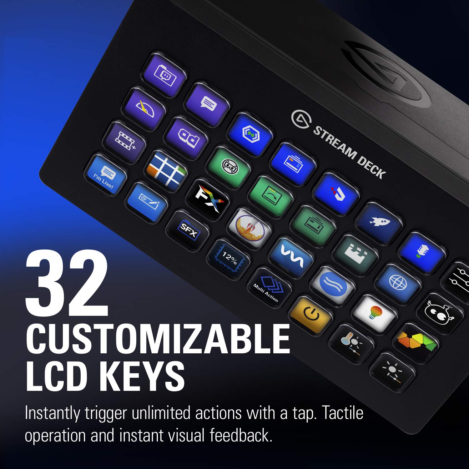 Elgato Stream Deck XL with 32 customizable LCD keys - image 8