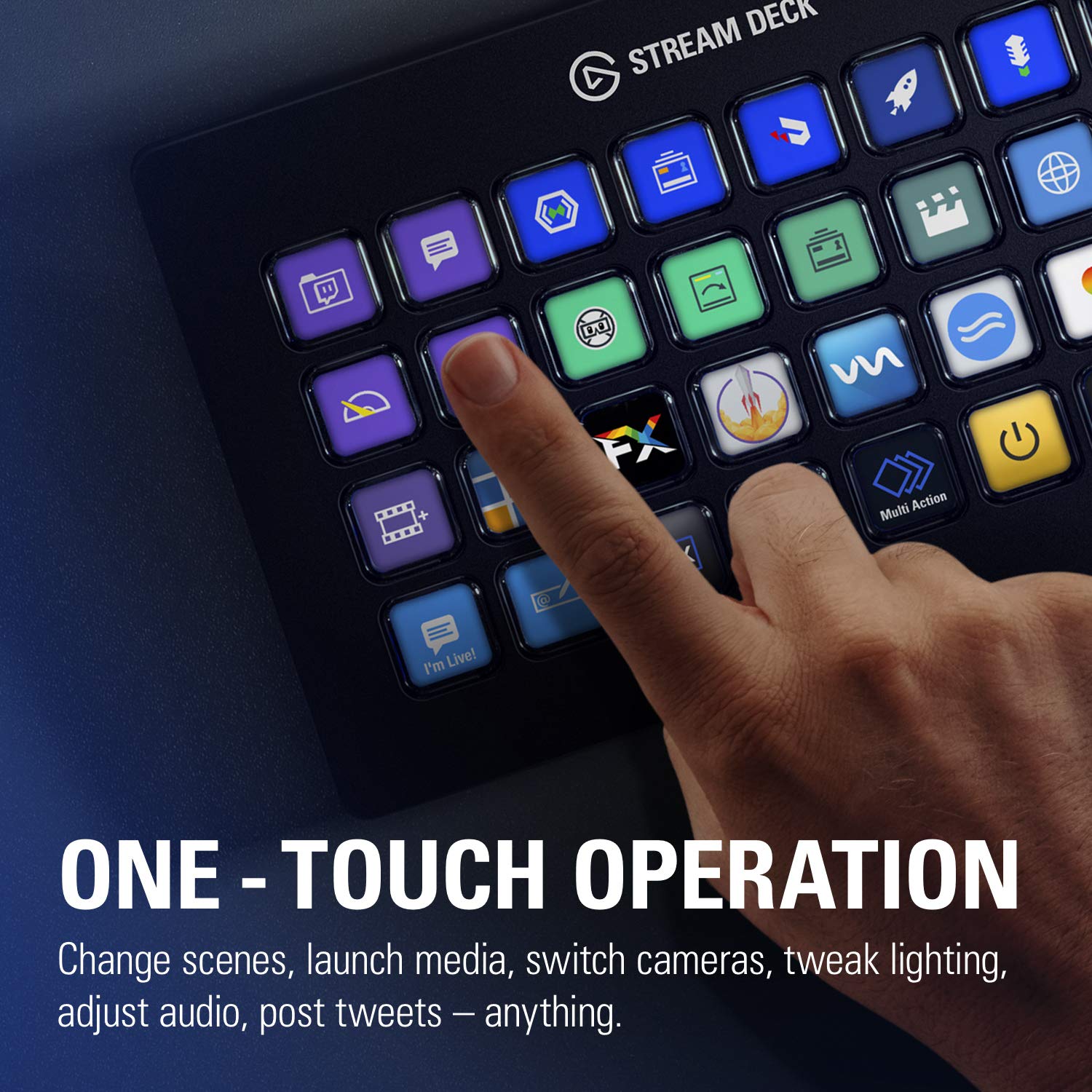 Elgato Stream Deck XL with 32 customizable LCD keys - image 9