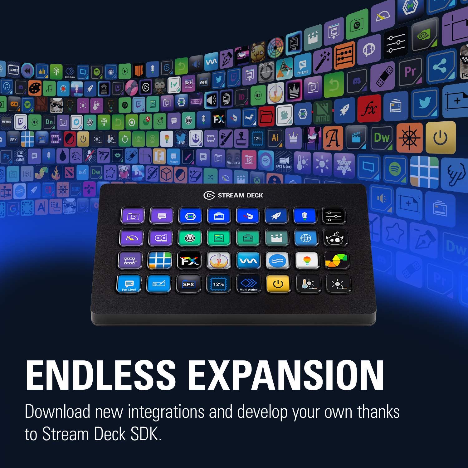 Elgato Stream Deck XL with 32 customizable LCD keys - image 12