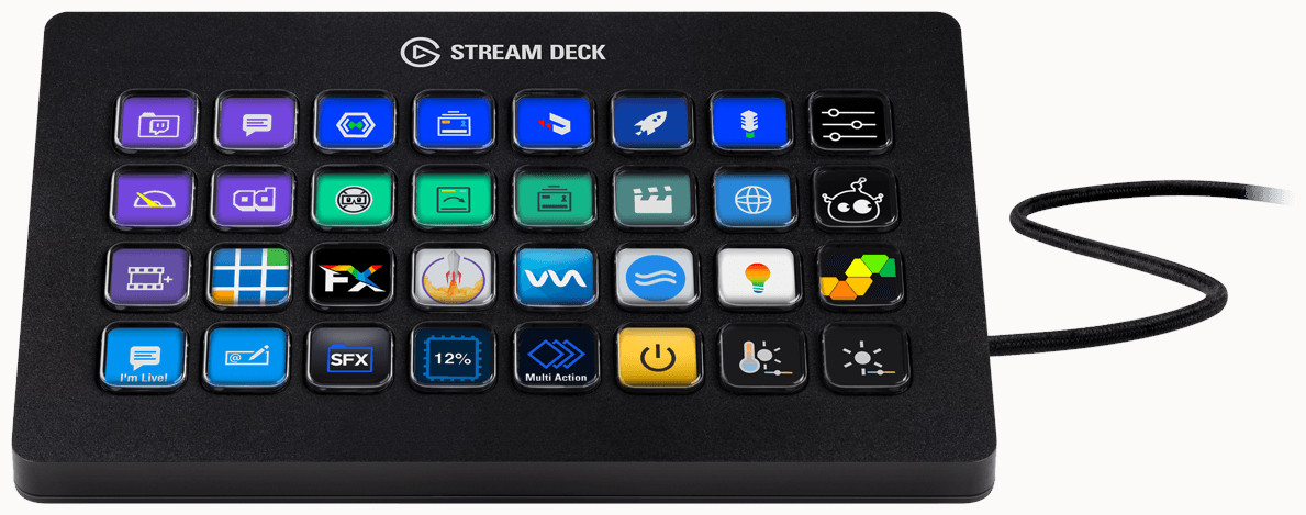 Elgato Stream Deck XL with 32 customizable LCD keys - image 2