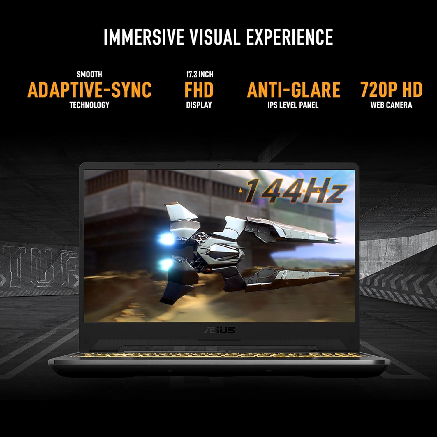 Asus Tuf Gaming F17 i5-11400H RTX2050 4GB 8GB 512GB Office - image 4
