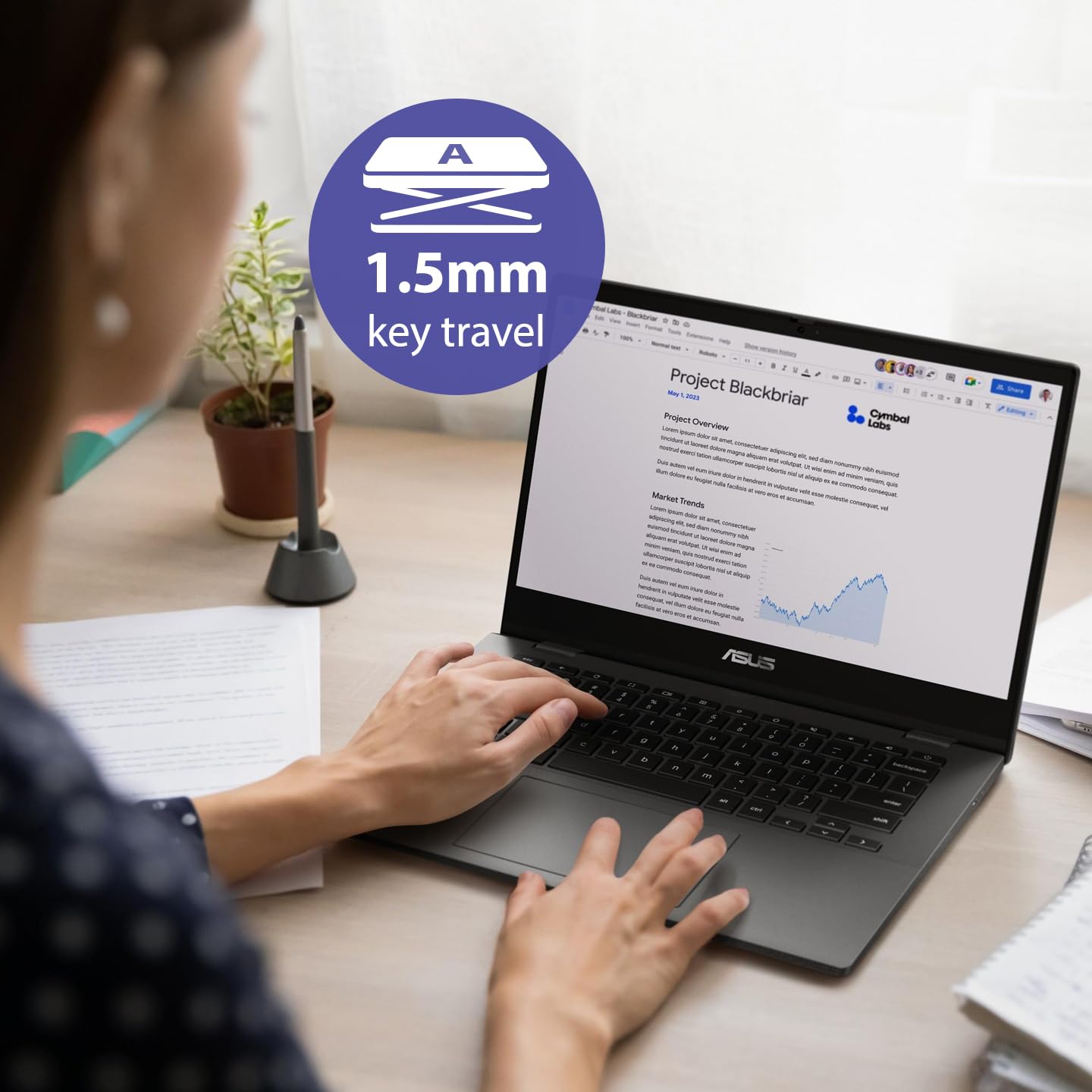 ASUS Chromebook CM14 CM1402CM2A-NK0129 Light Weight Laptop - image 10