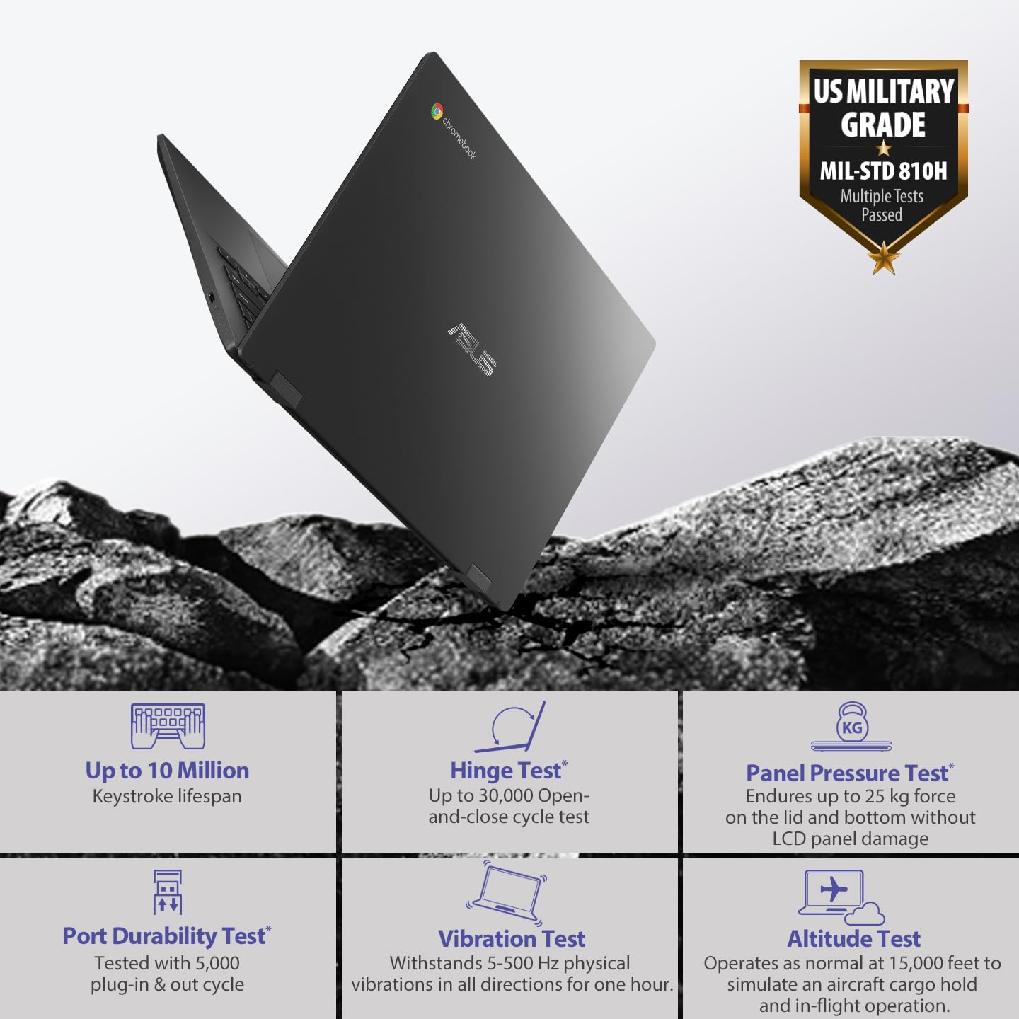 ASUS Chromebook CM14 CM1402CM2A-NK0129 Light Weight Laptop - image 5