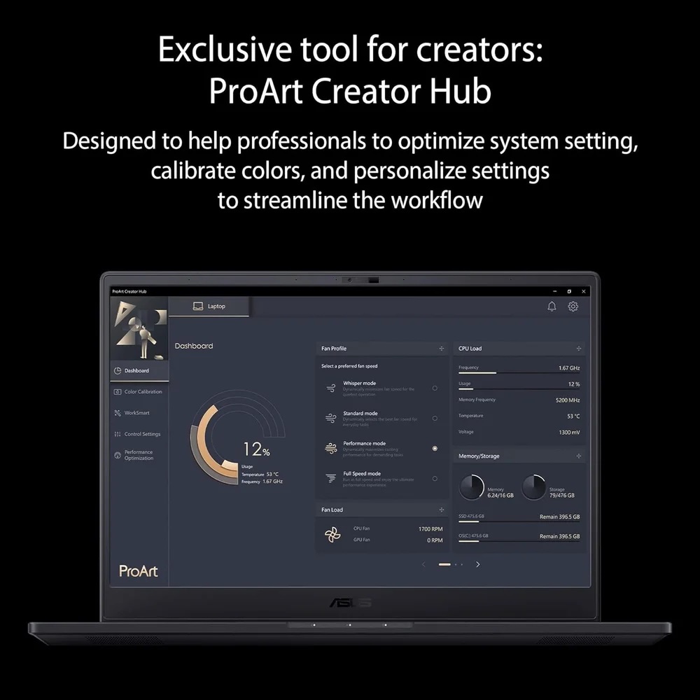 ASUS ProArt Studiobook 16 OLED H7600ZW-L911WS Laptop - image 11