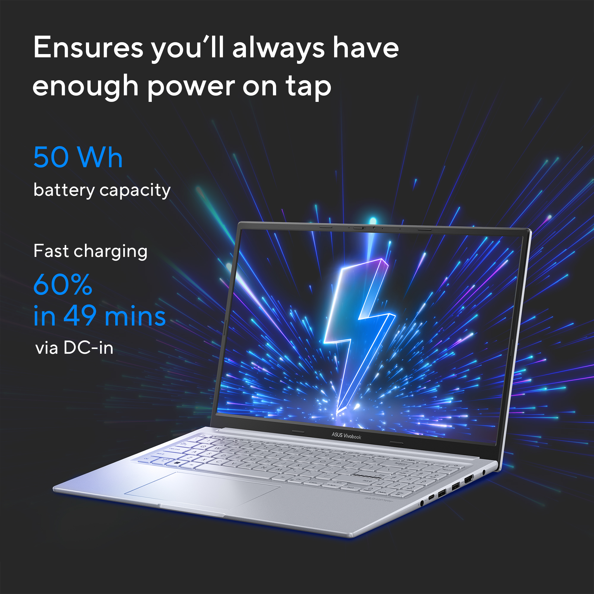 ASUS Vivobook 15X OLED K3504VAD-MA542WS Creator Laptop - image 6