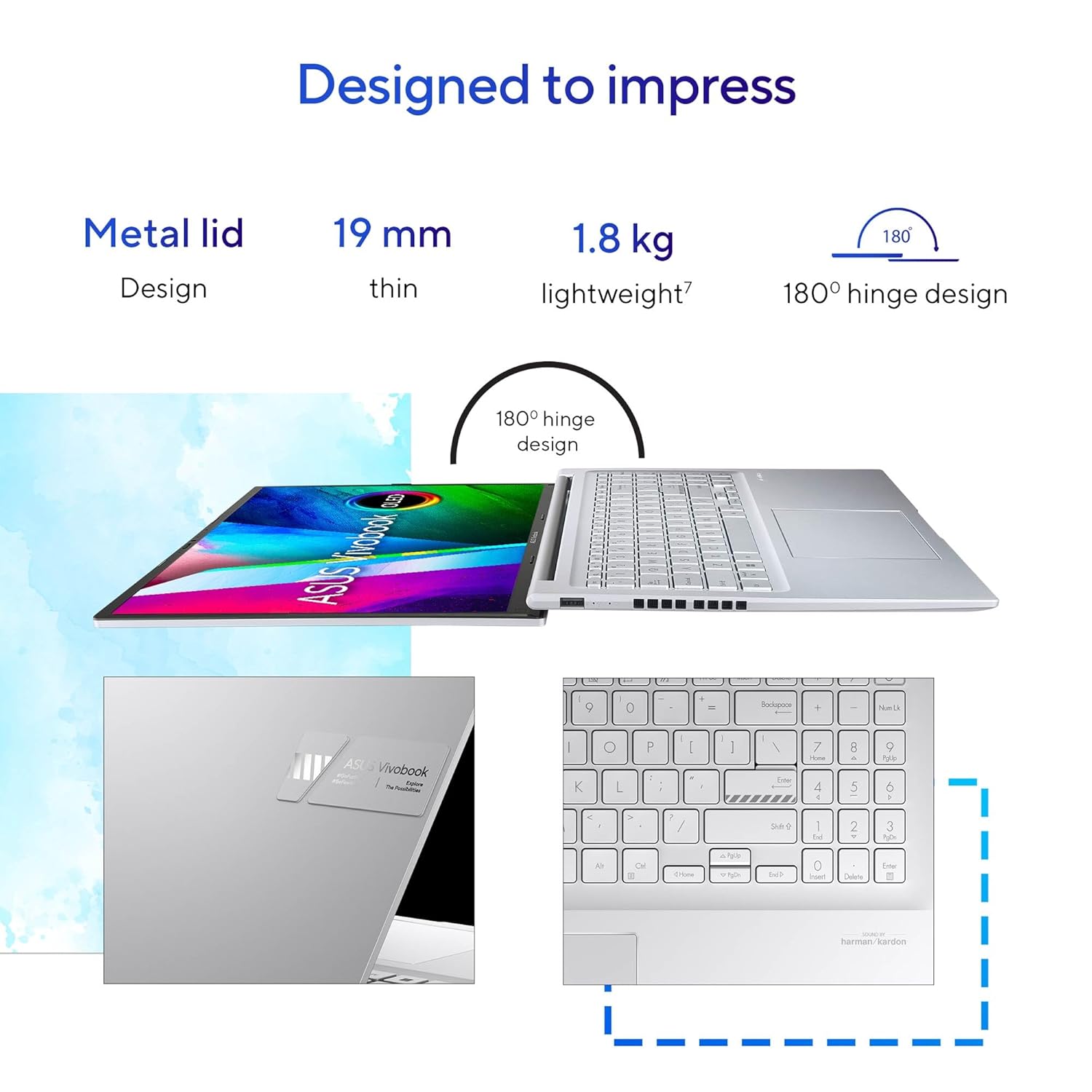 ASUS Vivobook Pro 15 OLEDK6502VU-MA542WS Light Weight Laptop - image 4