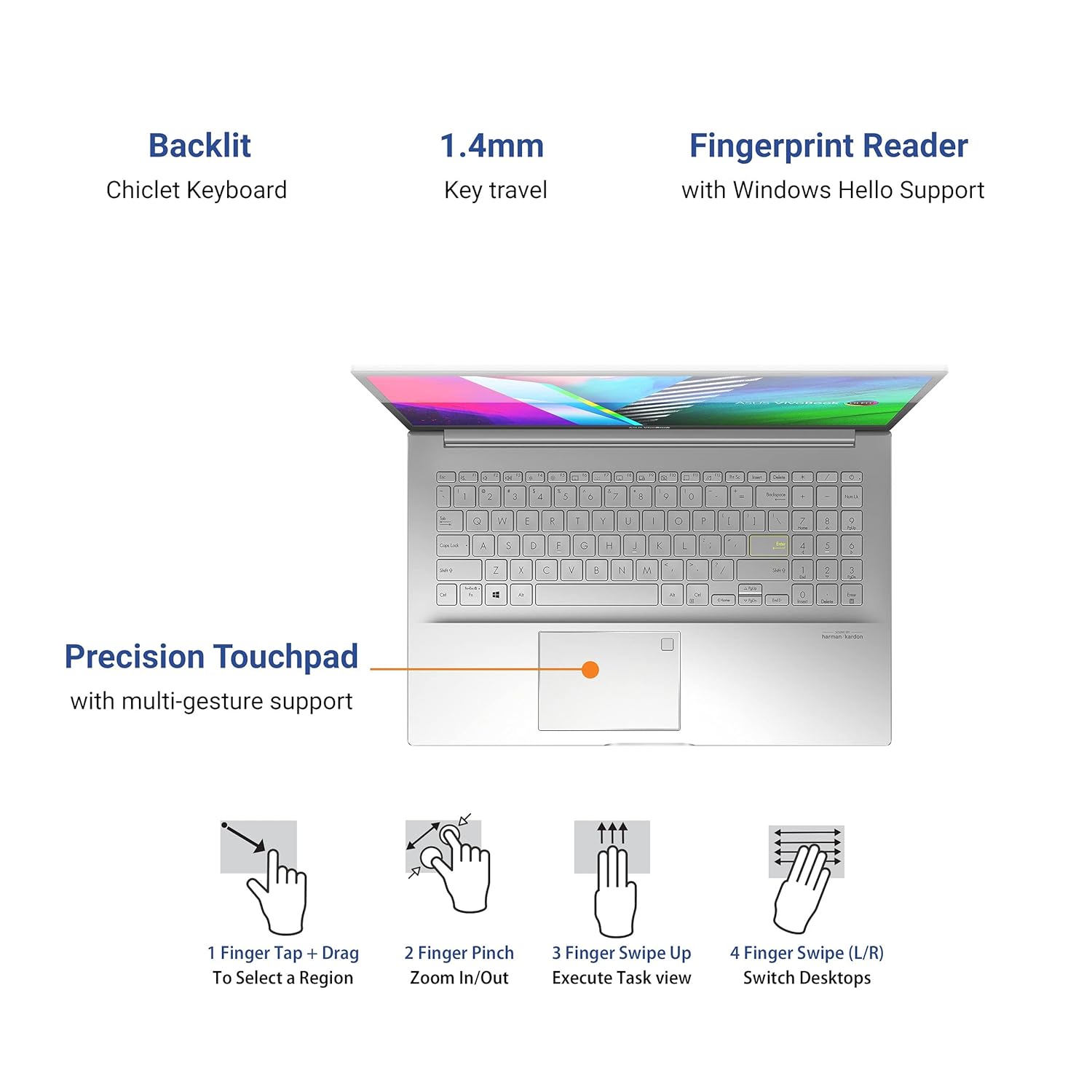 ASUS Vivobook 15 KM513UA-BQ712TS Light Weight Laptop - image 3